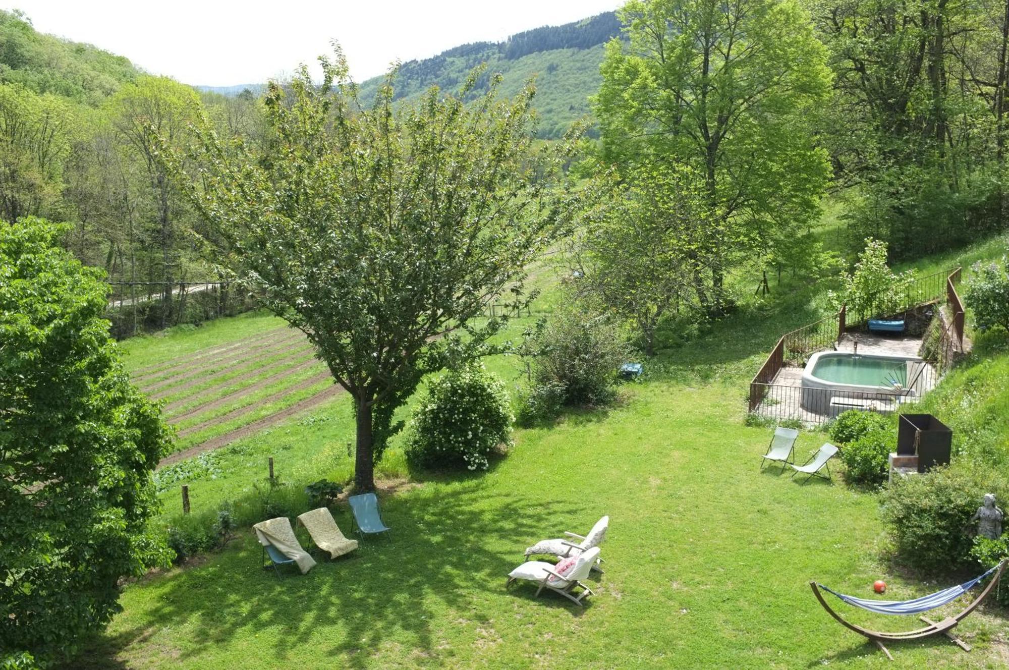 Nabat Le Haut, Chambre Et Table D'Hotes Courniou Exteriér fotografie