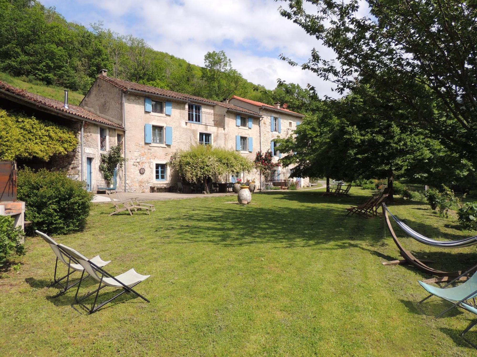 Nabat Le Haut, Chambre Et Table D'Hotes Courniou Exteriér fotografie